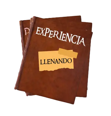 Libro de experiencia vacío